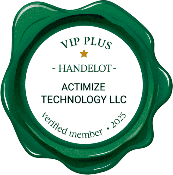 Handelot VIP Plus verified member seal for Actimize Technology LLC, 2025